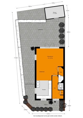 Floorplan - Wagekamp 21, 2235 TE Valkenburg